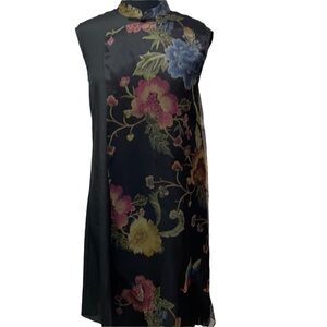 Silk Floral Dress